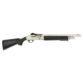 SDS Imports T300M A1 Kit Semi-Auto 12 Gauge Shotgun - 18.5" - Silver